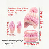 Children's warm fleece hat, scarf and gloves set for boys and girls by HSF Marketplace