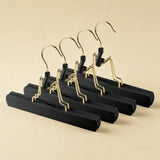 GlamorDove 4PCS Wooden Hair Extension Hanger – Double Side Weft Holder for Hair Extensions, Wig and Hairpiece Storage Organizer