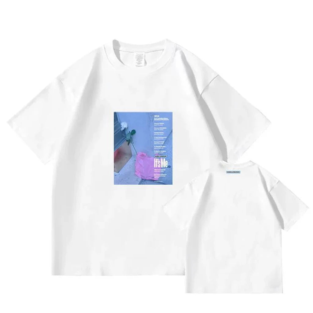 Women's oversized Kpop Stay In T-shirt by HSF Marketplace, casual summer tee apparel