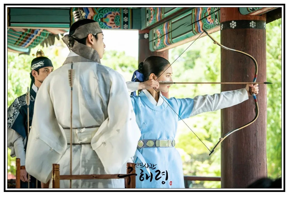 Rookie Academian Goo Hae-ryung canvas poster featuring the Korean drama characters in decorative wall art format