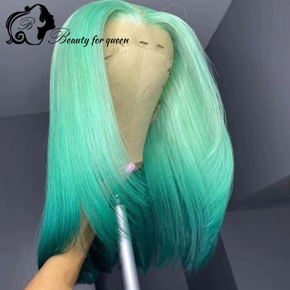 Blonde human hair pixie cut headband wig for women, high-gloss daily wear style