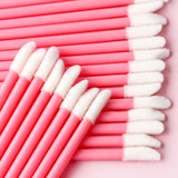Wholesale lip brushes and lip gloss applicator wands set for makeup and eyelash extensionsWinvalid