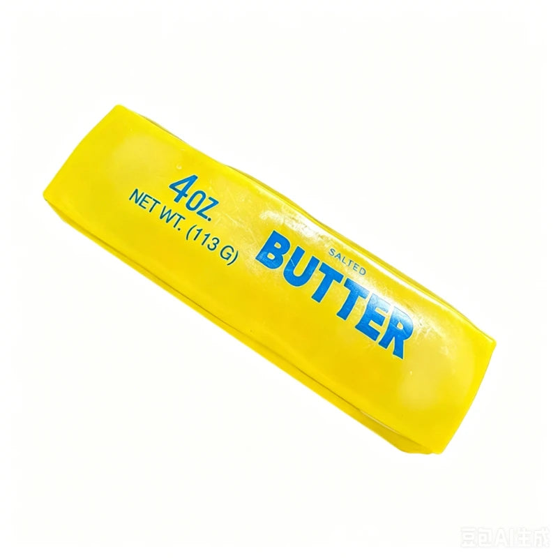 2026 Squishy Simulated Butter Squeeze Toy Soft Stress Relief Slow Rising Sensory Fidget for Anxiety ADHD Autism Gift for Adults