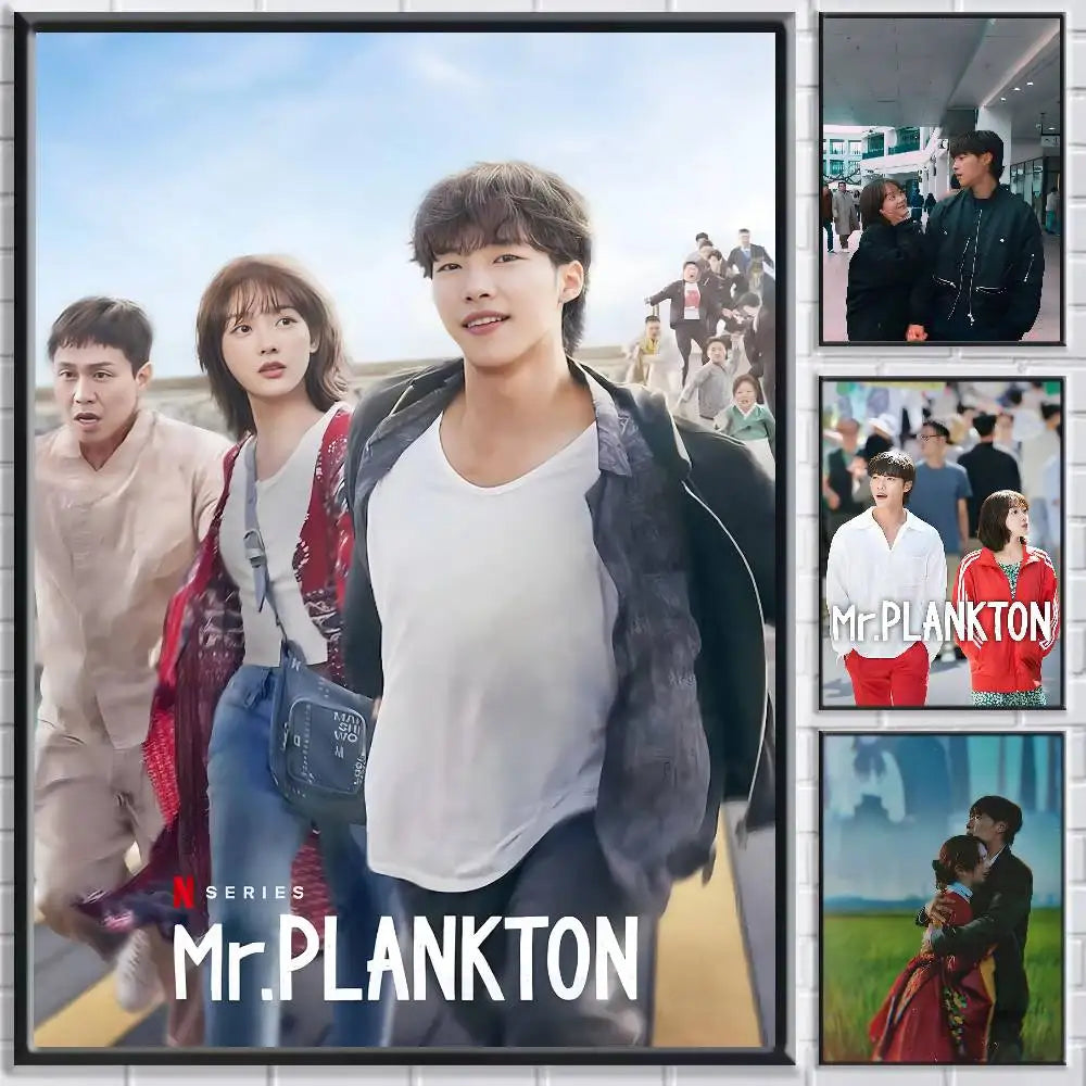 Mr. Plankton Korean drama high quality wall art poster by HSF Marketplace