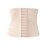 Women's waist trainer corset shapewear belt with double tummy control and flat belly body shaper design