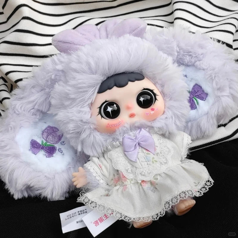 JIIMO Sweet Sleep Manor Princess plush keychain blind box, soft 80% plush collectible pendant
