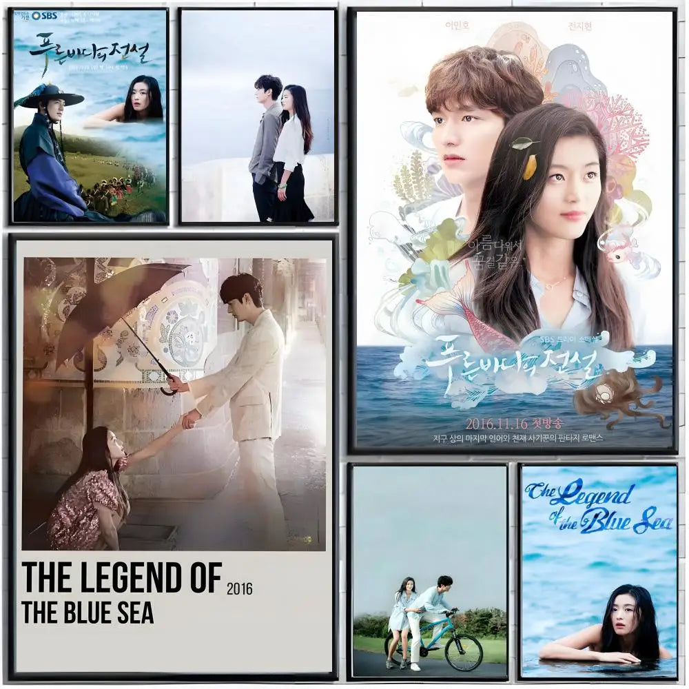 The Legend of The Blue Sea poster for modern home decor, K-culture merch by HSF Marketplace