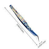 High precision stainless steel eyelash extension tweezers by Sticker Therapy, HSF Marketplace brand
