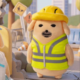 Nudaeng Weekly Life plush puppy keychain blind box anime pendant collectible mystery toy figure