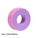 Close-up of breathable, microporous silicone gel eyelash tape sticker for false eyelash extensions by HSF Marketplace