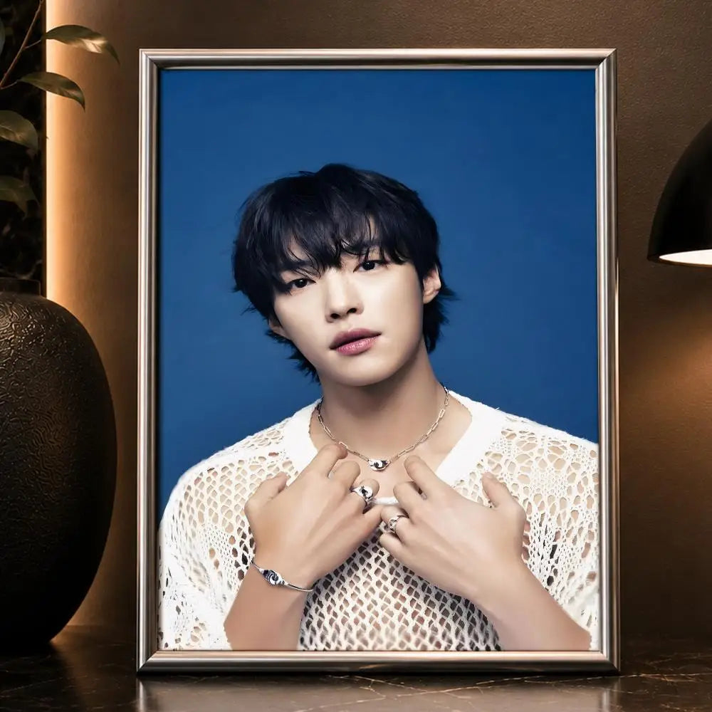Woo Do-hwan poster featuring Korean drama star portrait, HD wall decor K-Culture merch by HSF Marketplace