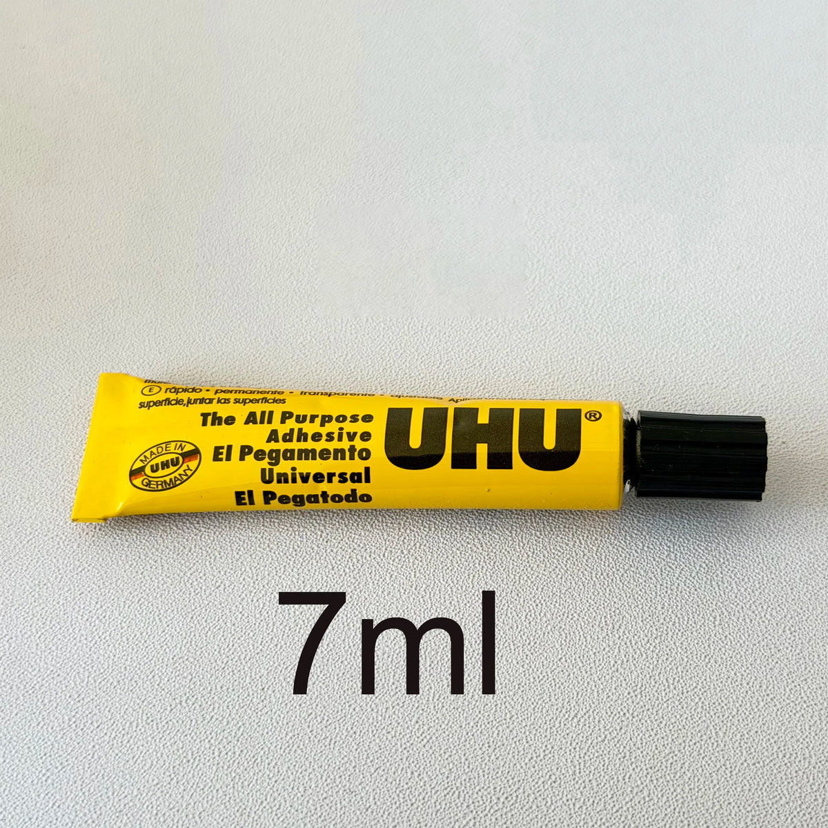 1PC/2PCS/3PCS 7ml/20ml/35ml/60ml UHU Universal Flexible Clear Glue For Wigs Lace Fabric Wood Metal Leather Porcelain DIY Repair