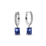 925 silver butterfly square heart-shaped earrings by HSF Marketplace, delicate jewelry design for women