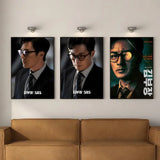 Korean drama Agent Kim Reactivated poster for bedroom decor, featuring K-culture artwork by HSF Marketplace