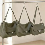 Luxury genuine leather shoulder bag for women in winter fashion style by HSF Marketplace
