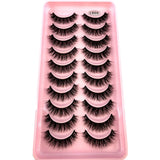3D faux mink hair false eyelashes, 10 pairs of fluffy HSF Marketplace lashes