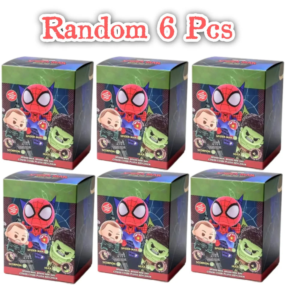 Spider-Man Brand New Day COSBI plush keychain blind box stuffed figure pendant collectible toy