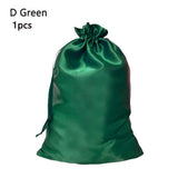 1/5pcs Satin Bags for Packaging Hair Extensions, Bundles, Wigs Soft Silk Pouches With Drawstring for Hair Tools Storage Bags