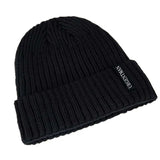 URGENTMAN unisex warm winter beanie hat with plush fur lining and thick knitted design for women and men