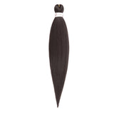 Pre-stretched Braids Hair Professional Itch Free Hot Water Setting Synthetic Fiber Ombre Yaki Texture Braid Hair Extensions