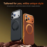Kevlar case for iPhone 18 Pro Max with magnetic stand and protective design by HSF Marketplace
