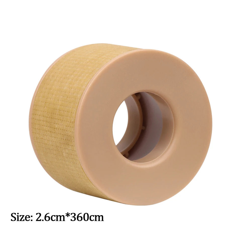 Close-up of breathable silicone gel eyelash extension tape sticker by HSF Marketplace, designed for sensitive eyelash application.