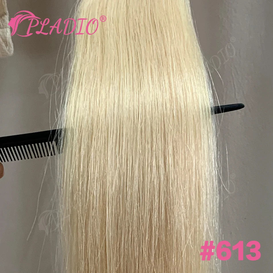 Straight Brazilian Remy human hair wrap-around ponytail extension with clip-in attachment, 12–28 inches