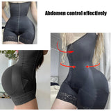 HSF Marketplace women's Colombian body shapewear with high compression, hook closure, abdomen control, and shaping panties