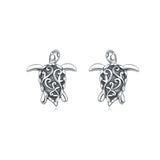 Orstarry S925 sterling silver 18k gold classic knot stud earrings for women, close-up jewelry image