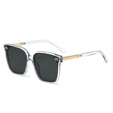 Luxury designer square sunglasses for women, vintage summer shades by HSF Marketplace