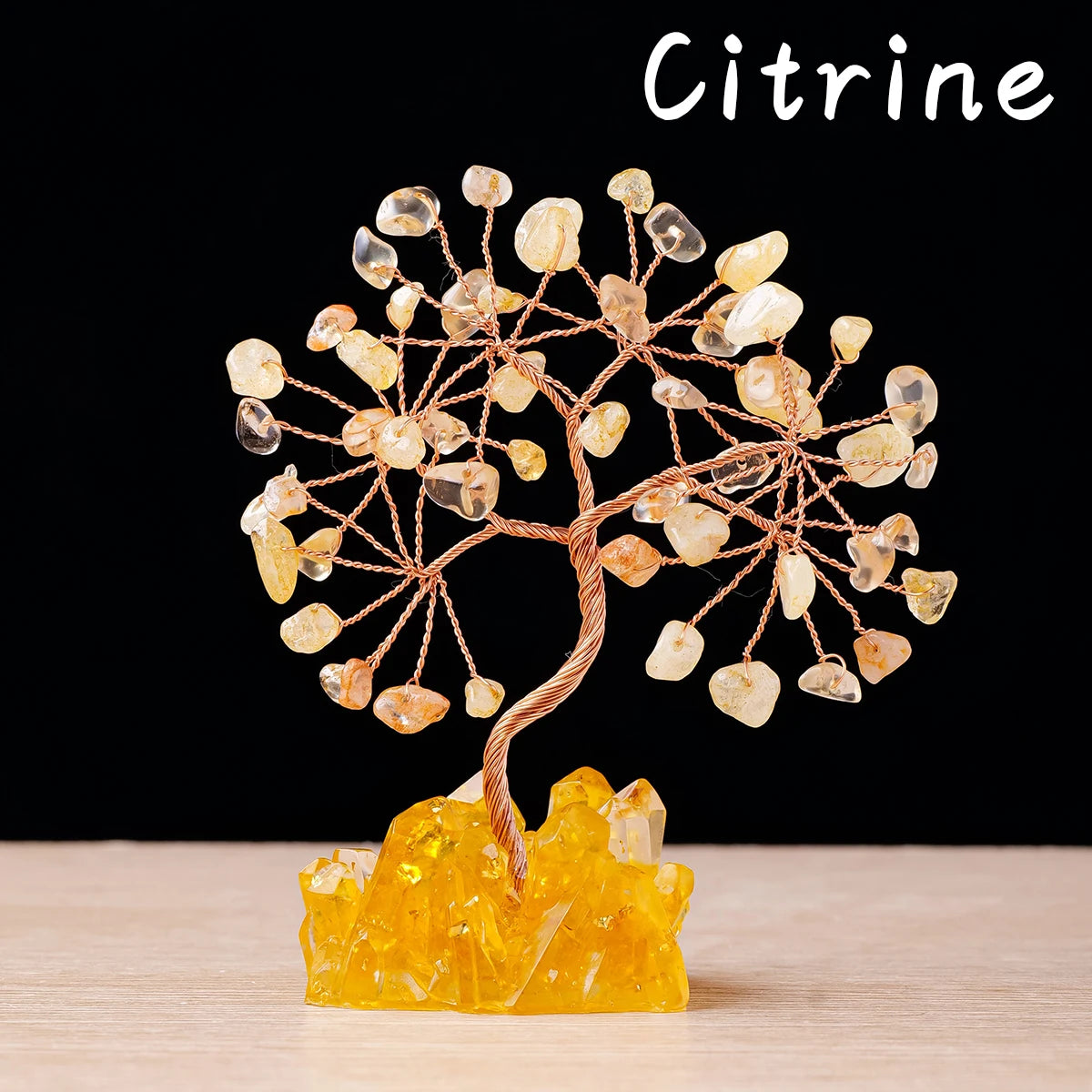 1PC Drip Cluster Base Natural Crystal Tree Handmade Tree of Life Reiki Rock Mineral Specimen Christmas Halloween Gifts