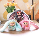Wakuku rabbit plush doll pendant from the Second Generation Party collectible blind box series
