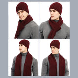 Winter warm beanie, scarf and gloves set for men and women by HSF Marketplace