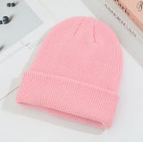 Unisex knitted beanie hat for winter comfort and style, women's winter hat in soft knit fabric