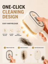 IN 2026 Nano Mist Hair Brush Electric Spray Comb Scalp Massager Rechargeable Detangling Brush Smooth Hair Care Device