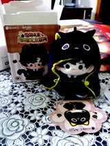 Softopia Lord of the Mysteries Meow Series Klein plush pendant blind box collectible for bag decor