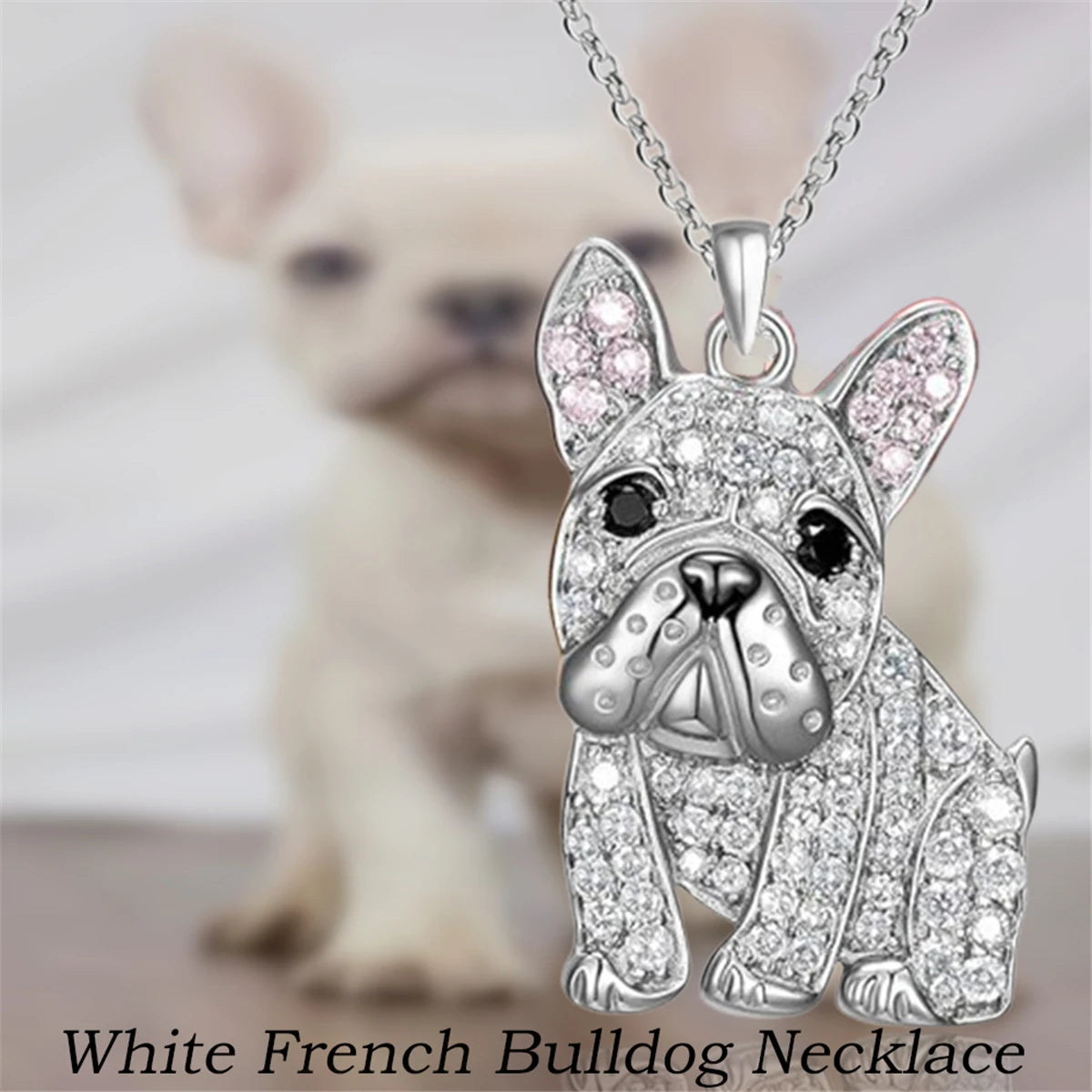 Cute beagle pendant necklace in elegant jewelry design for dog lovers by HSF Marketplace
