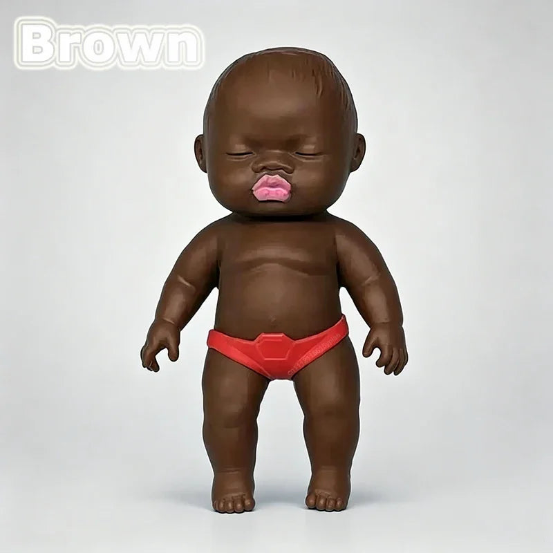 Cute baby-shaped anti-stress squeeze toy by HSF Marketplace for relaxation and sensory play
