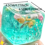 Adults Squishy Ocean Blocks Stress Balls Autism Sensory Toys Stress Anxiety Relief Fidget Toys Maltose Water Ball Gifts Bulk