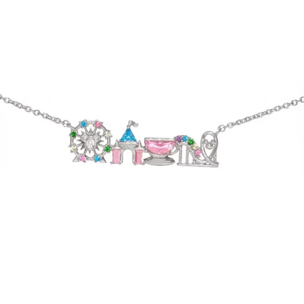 18K gold plated zircon pendant necklace by HSF Marketplace for women