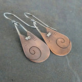 Cute cat earrings, holiday jewelry for women's holiday