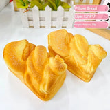 Realistic Bread Fidget Squishy, Layered Simulation, Anxiety Relief Toy for Students