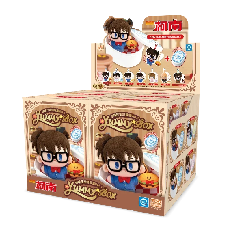 Detective Conan Yummy Box blind box plush doll collectible figure desktop ornament by HSF Marketplace