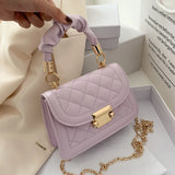 Luxury PU leather underarm shoulder handbag for women, compact design with elegant style and spacious interior.