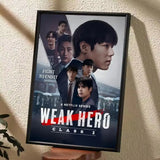 Weak Hero Class Korean TV drama wall art for modern decor by HSF Marketplace