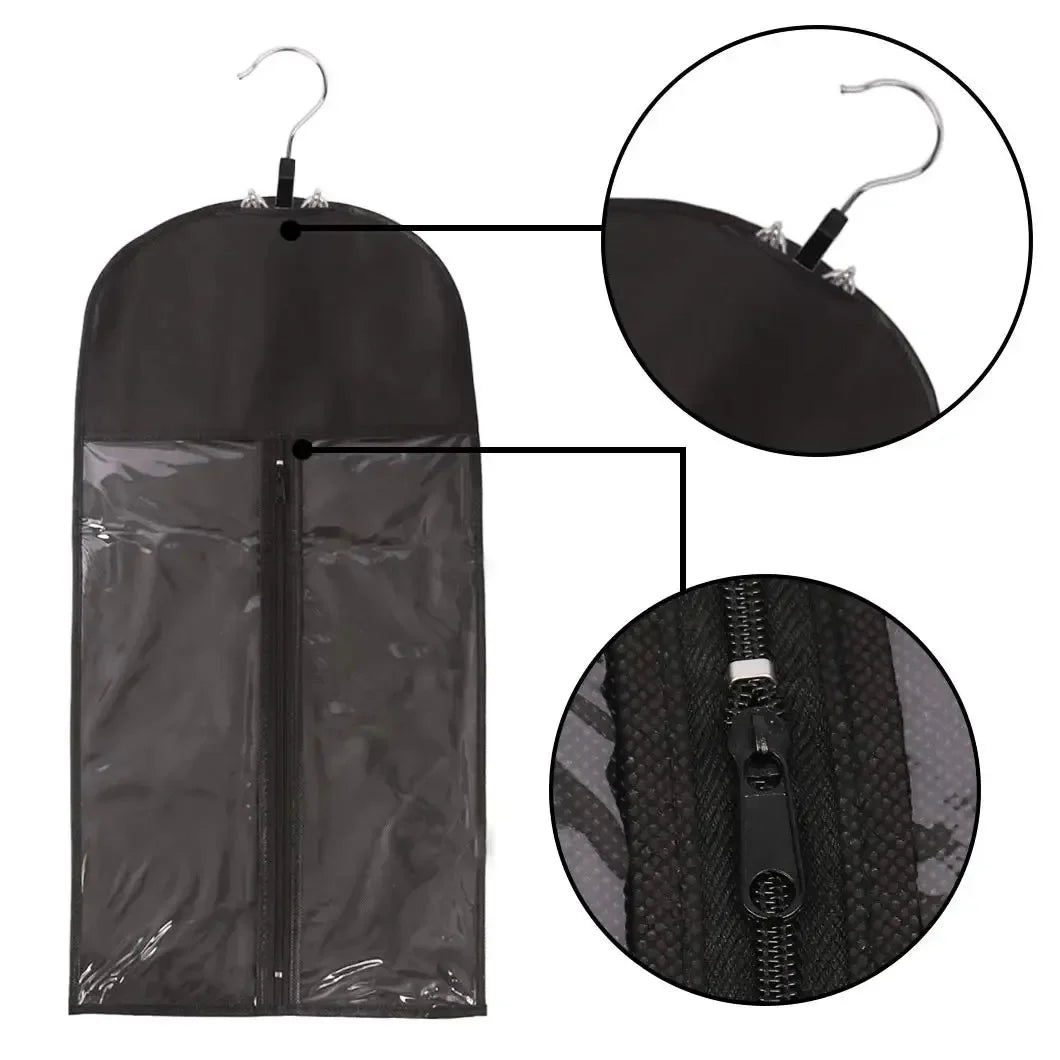 1-3Pcs Wig Hanger for Multiple Wigs Hair Extensions Carrier Storage Organizer for Virgin Hair Weft & Clip Extensions
