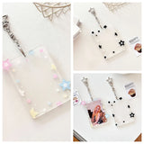Kpop photocard holder keychain for ID and credit cards by HSF Marketplace