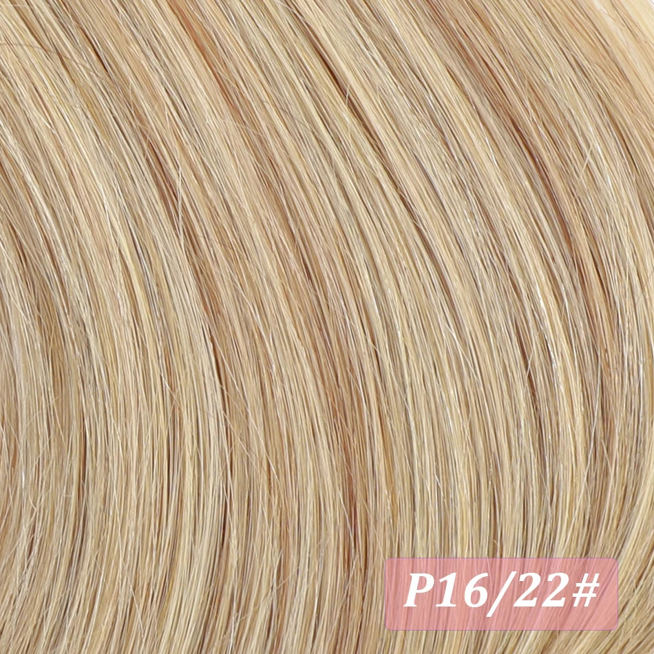 Straight Brazilian Remy human hair wrap-around clip-in ponytail extension, 200 grams, 18–28 inches