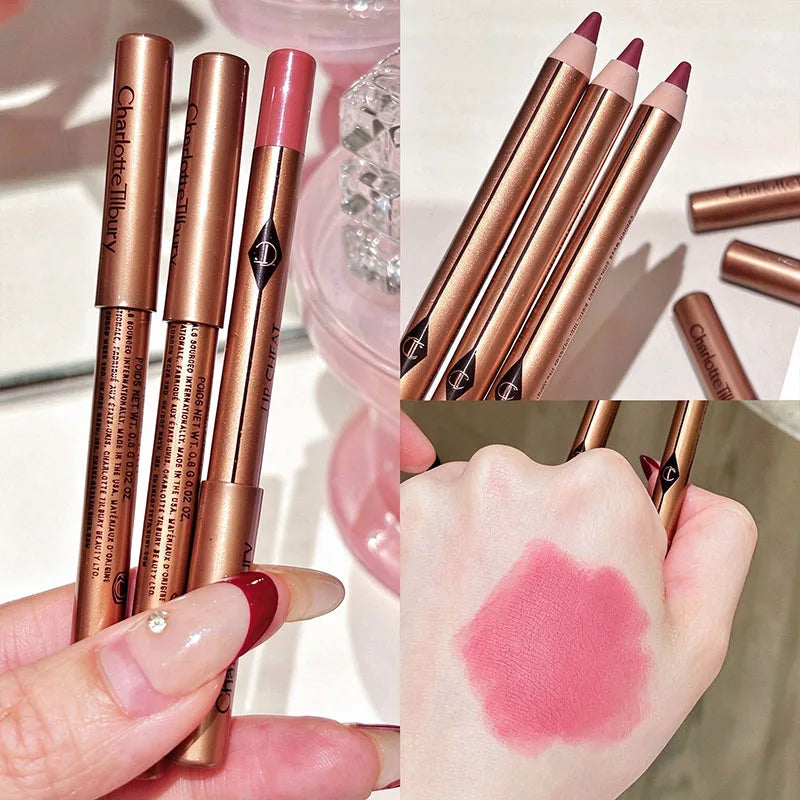 Charlotte Smooth lip liner and lipstick with liquid foundation makeup set by HSF Marketplace