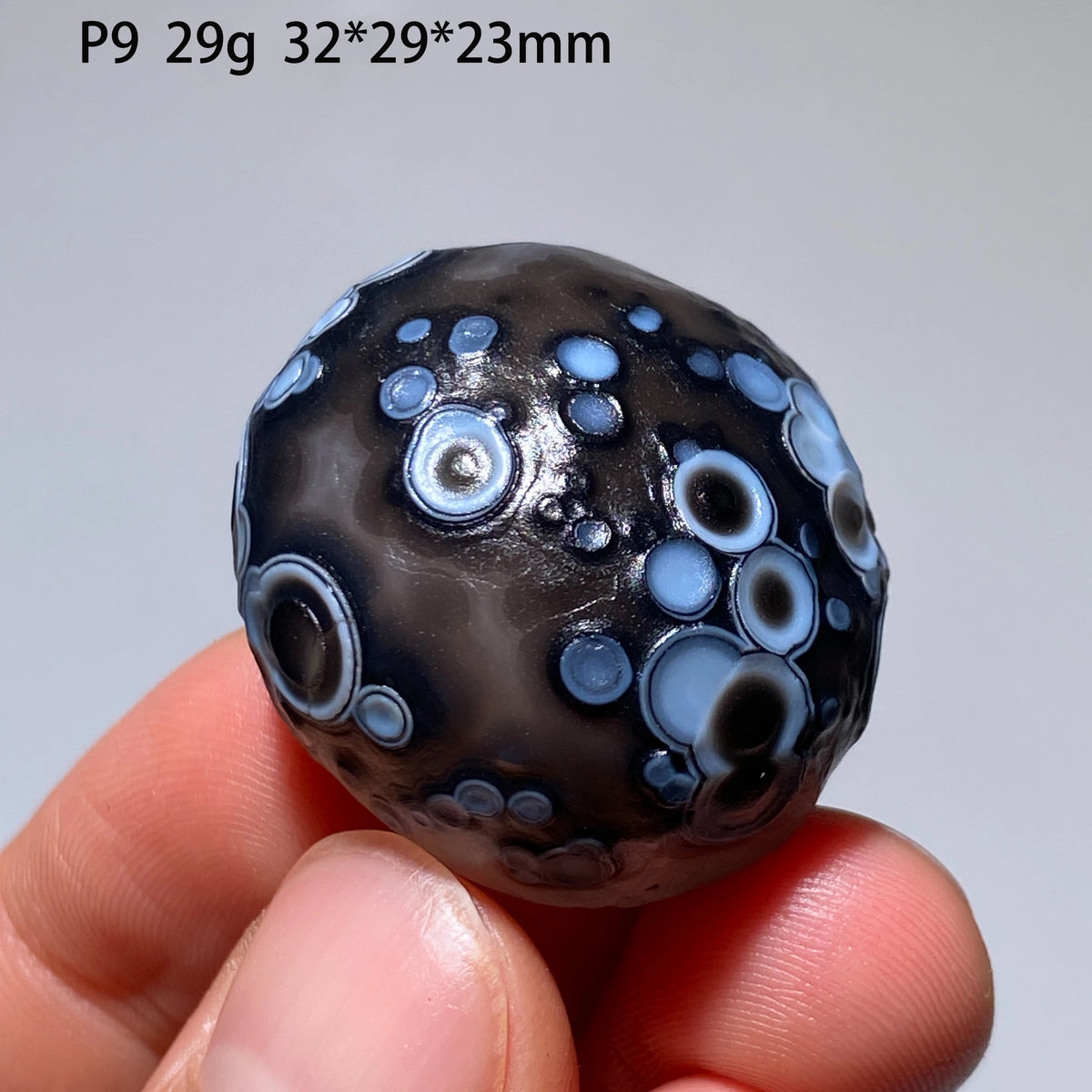 Natural Gobi Agate Eye Mineral Crystal Energy Specimen Collectible Gift Home Decor - Appreciation of Natural Stones